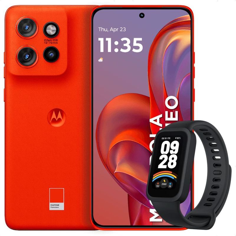 MOTOROLA - Celular Motorola Edge 50 Neo 5G 256GB /8GB Nrj + Band 9 Active Blk