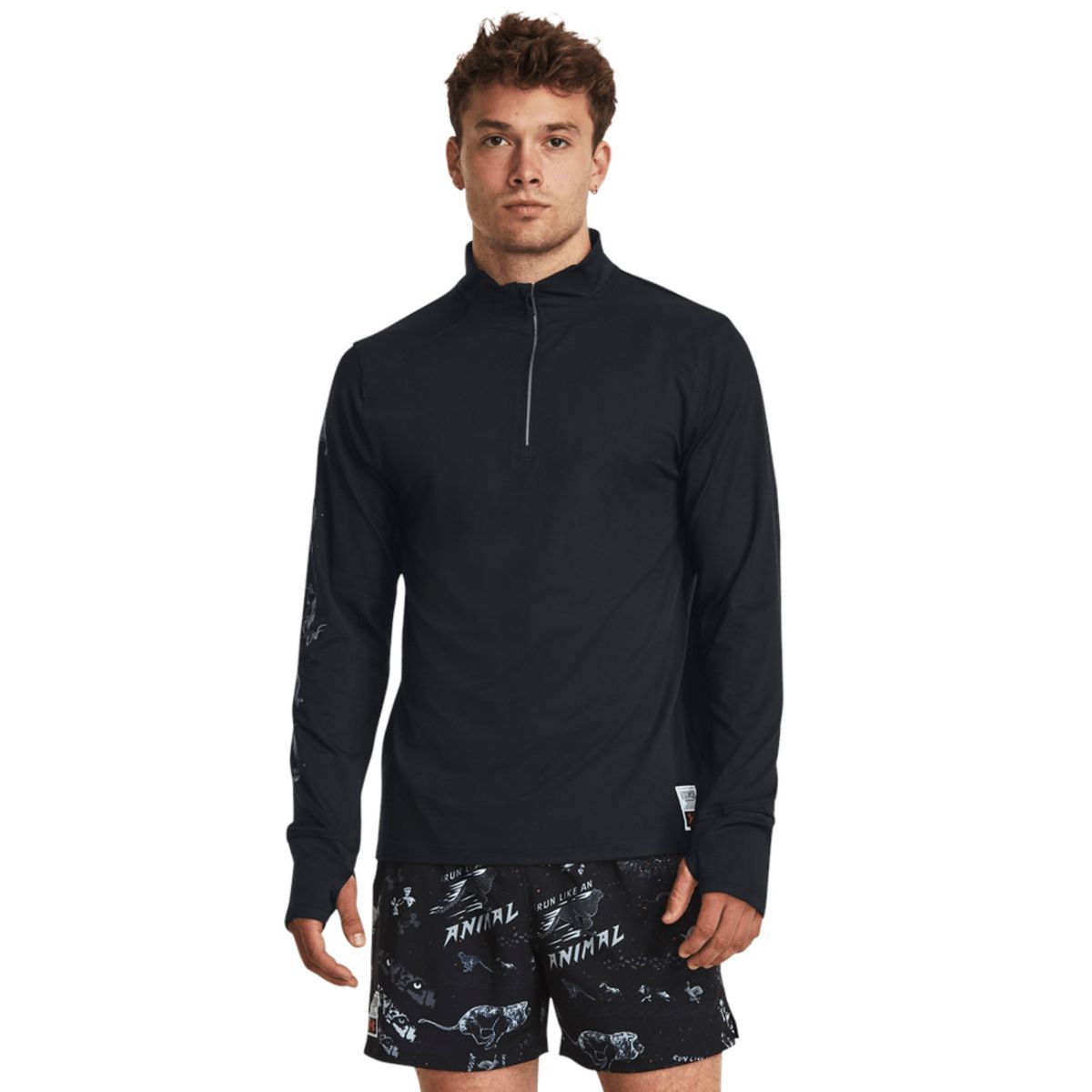 UNDER ARMOUR - Buzo Hombre UNDER ARMOUR UA RUN LIKE A 14 ZI Negro UNDER ARMOUR