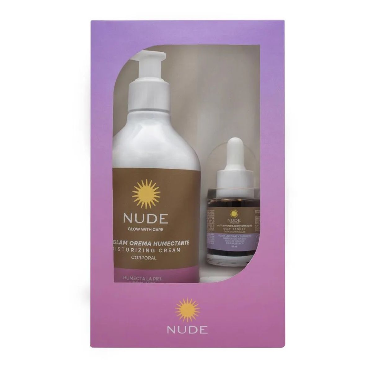 NUDE - Nude Duo Autobronceador Gradual Crema + Gotas 360 ml