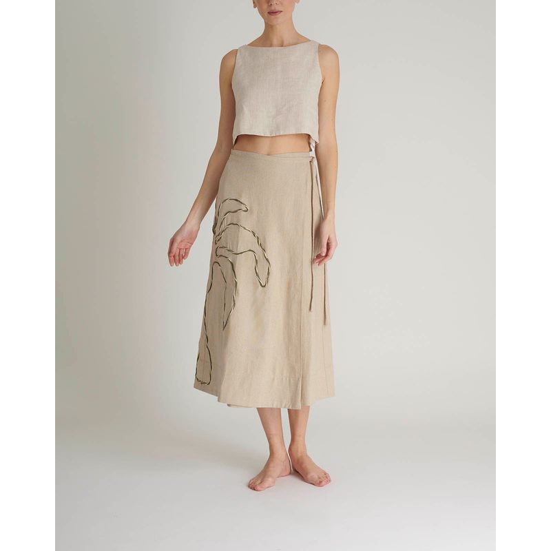 VOIE - Falda warm VOIE Beige MVMFWARMBEIG