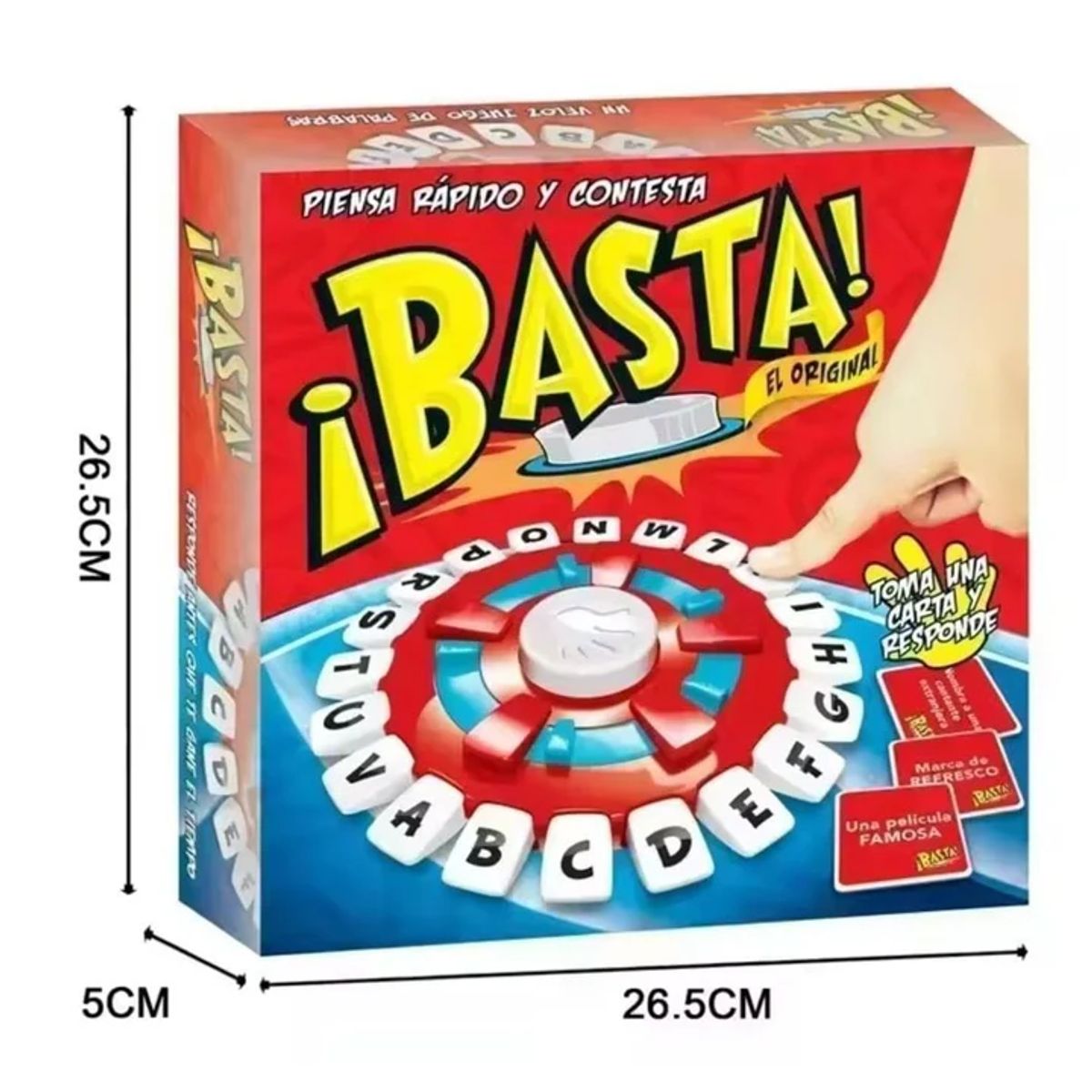 GENERICO - Basta Juego De Mesa Español Piensa Rapido Y Contesta
