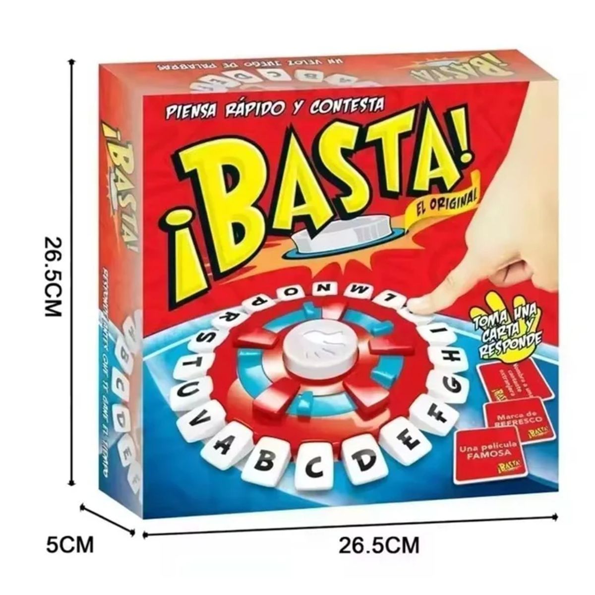 GENERICO - Basta Juego De Mesa Español Piensa Rapido Y Contesta