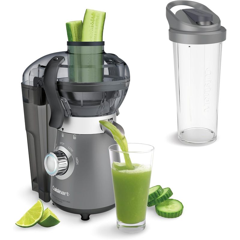 CUISINART - Licuadora y extractor Cuisinart compacta moderna combo