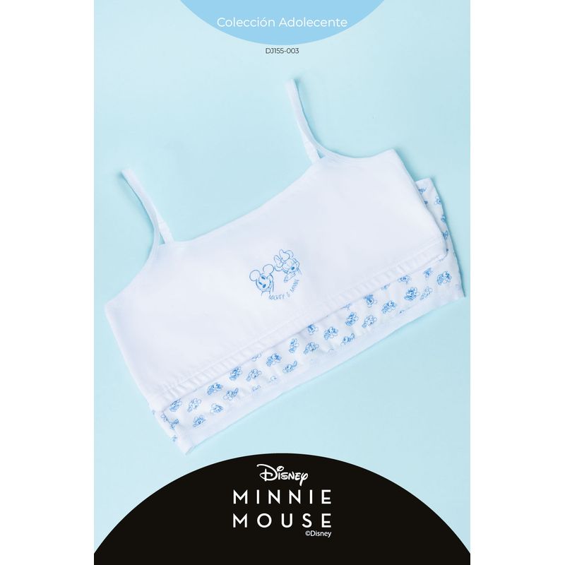 LILI PINK - Paquete x2 top en algodón coleccion Minnie para adolecentes