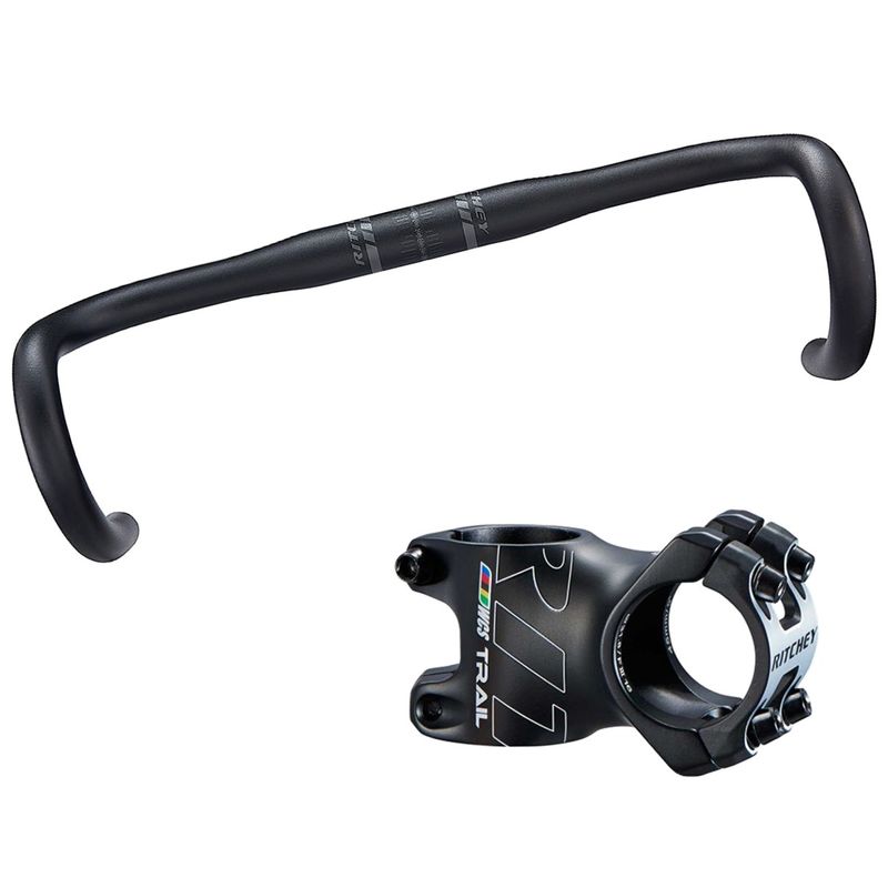 RITCHI - Manubrio + Espiga Bicicleta Ritchey Comp Logic Curve Ruta