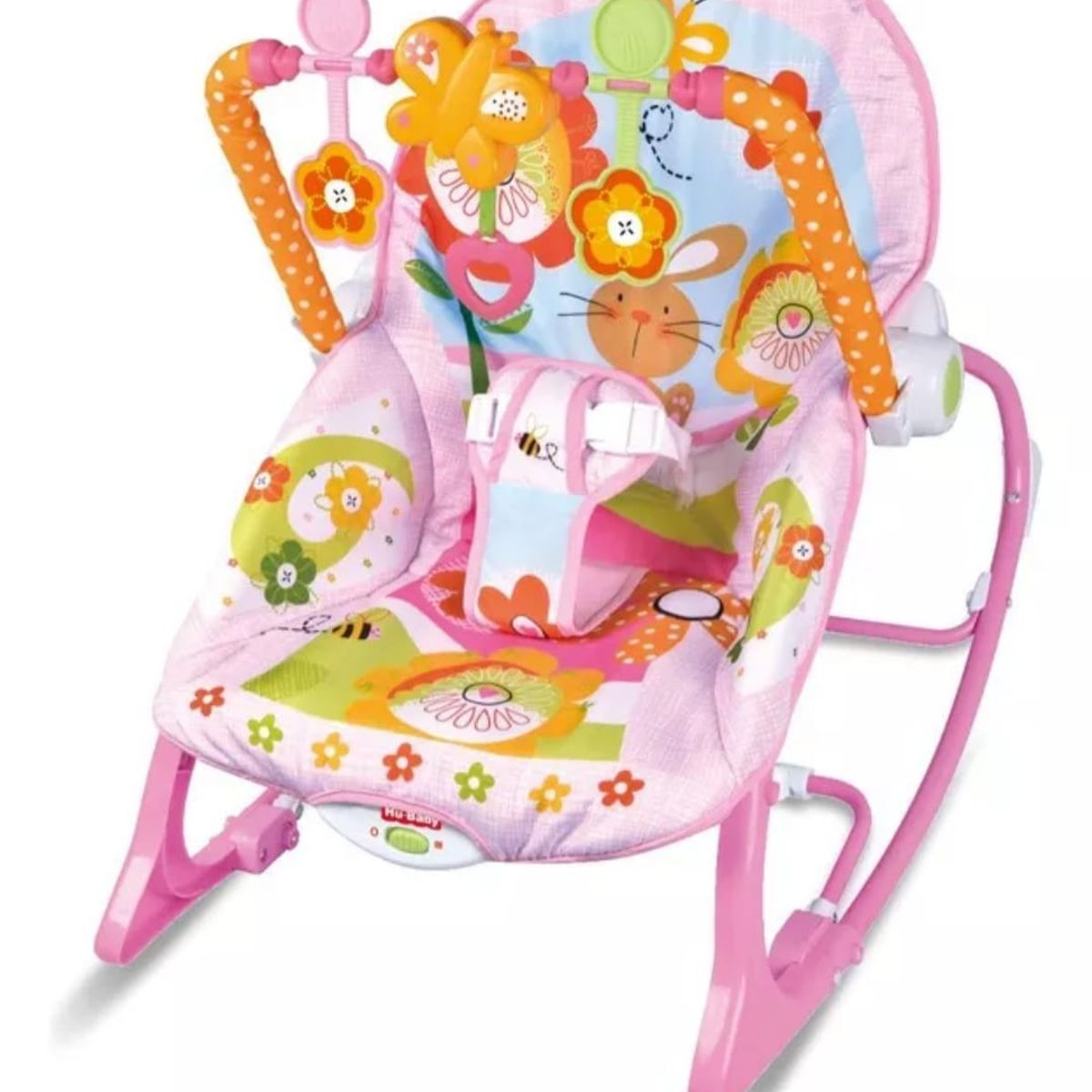 GENERICO - Silla Mesedora Vibradora y Musical Rocker Crece Conmigo Niña