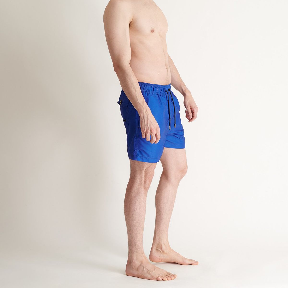 NO DRAMA - Pantaloneta mene NO DRAMA Azul MNHSWMENEAZU