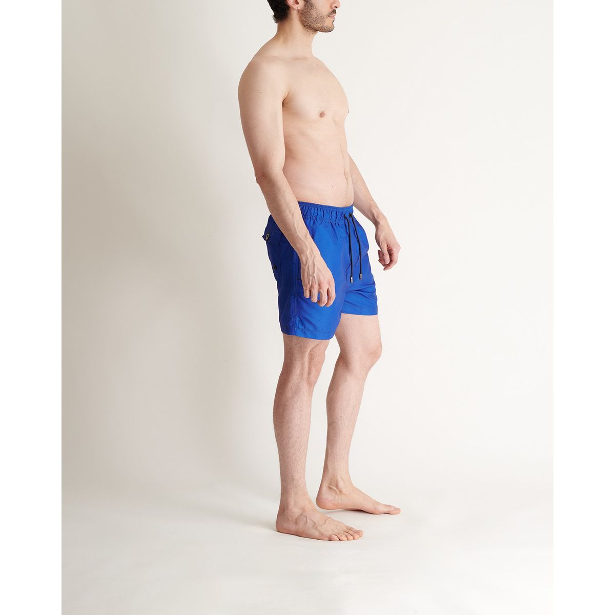 NO DRAMA - Pantaloneta mene NO DRAMA Azul MNHSWMENEAZU