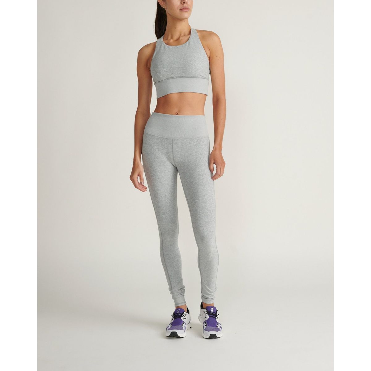 ALO YOGA - Top bra alosoft serenity ALO YOGA Gris W9237RZG