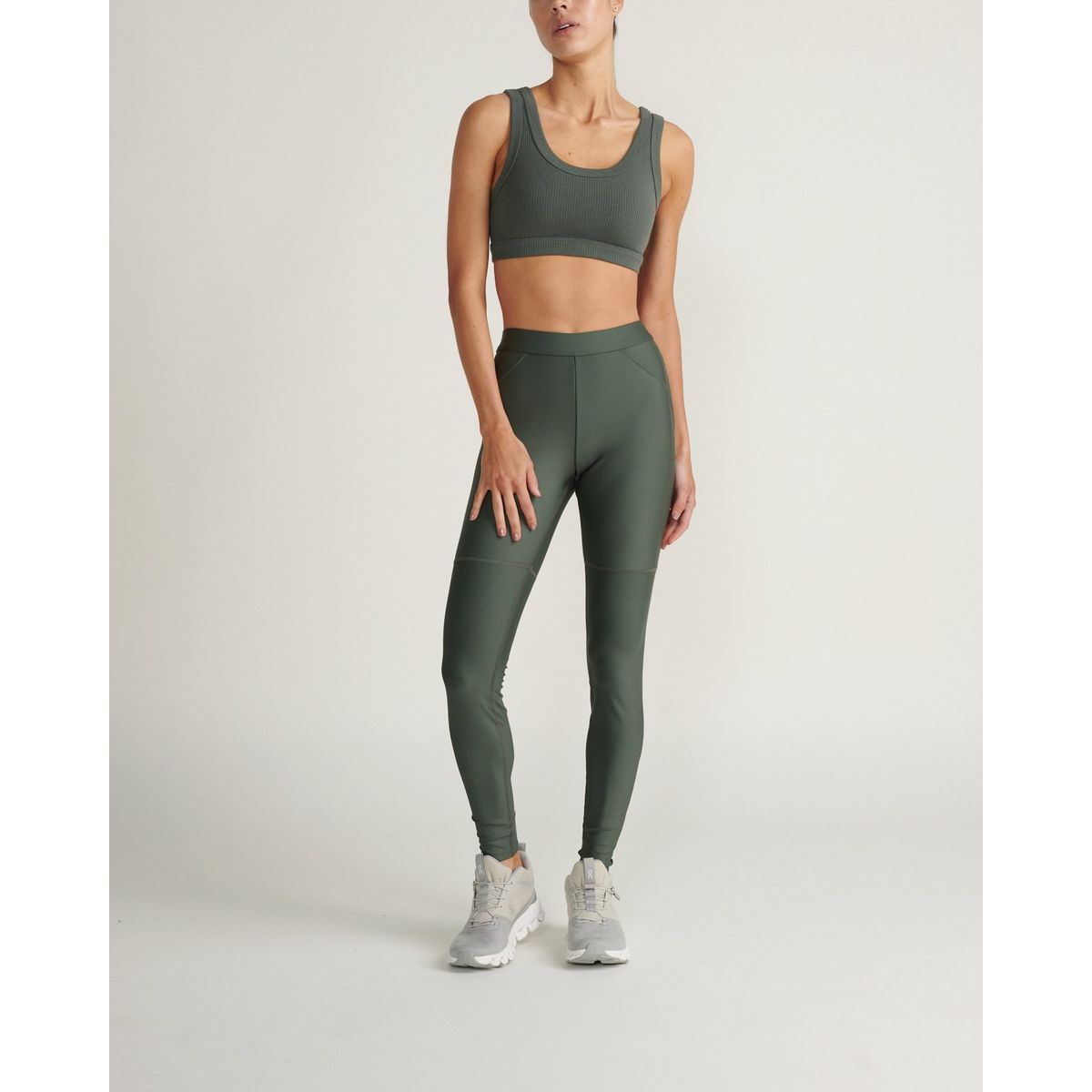 ALO YOGA - Top bra wellness ALO YOGA Verde W9291RDC