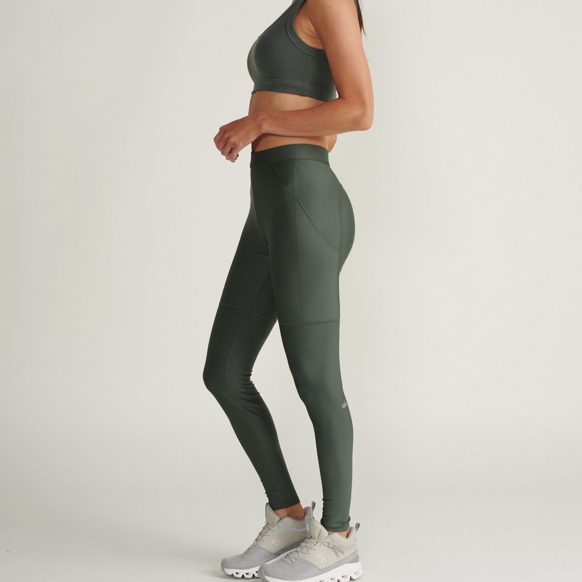 ALO YOGA - Top bra wellness ALO YOGA Verde W9291RDC