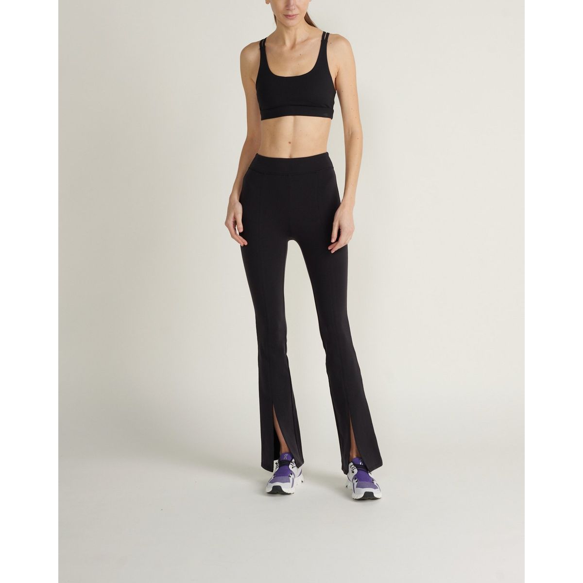 ALO YOGA - Top bra airbrush suspension ALO YOGA Negro W9415RBLACK