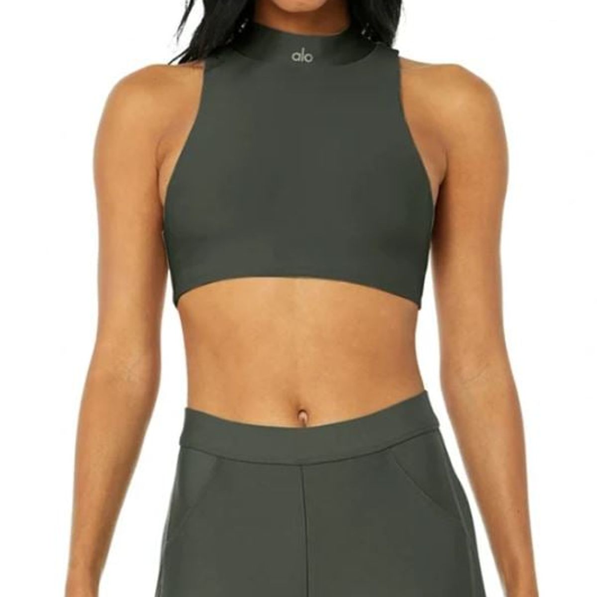 ALO YOGA - Top bra airlift fuse tank ALO YOGA Verde W9417RDC