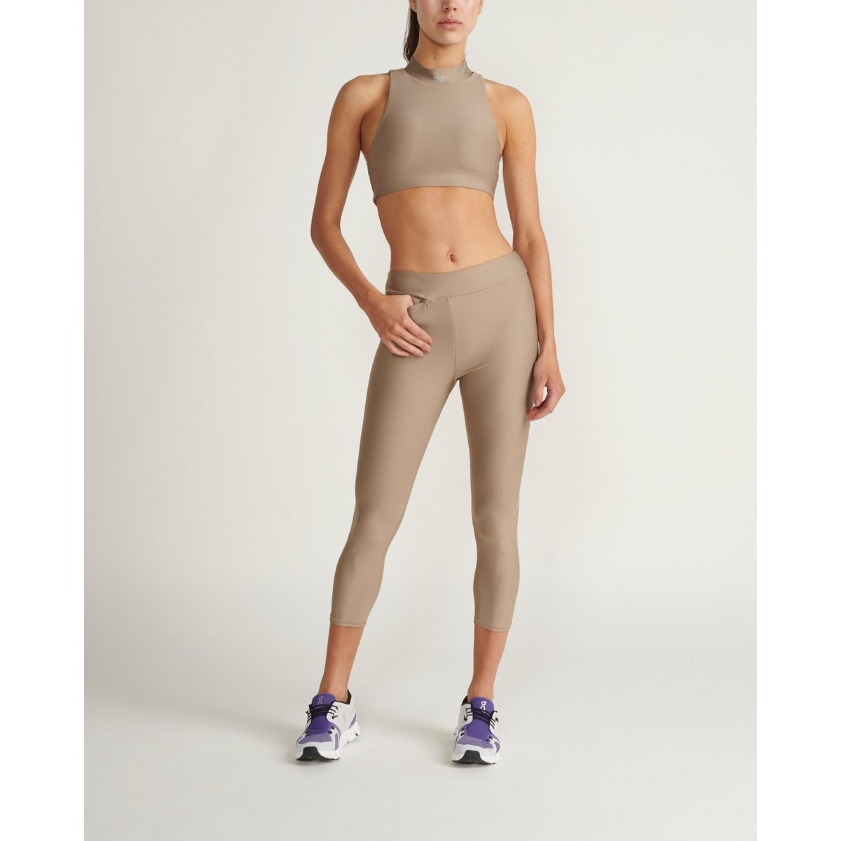 ALO YOGA - Top bra airlift fuse tank ALO YOGA Gris W9417RGRAVE