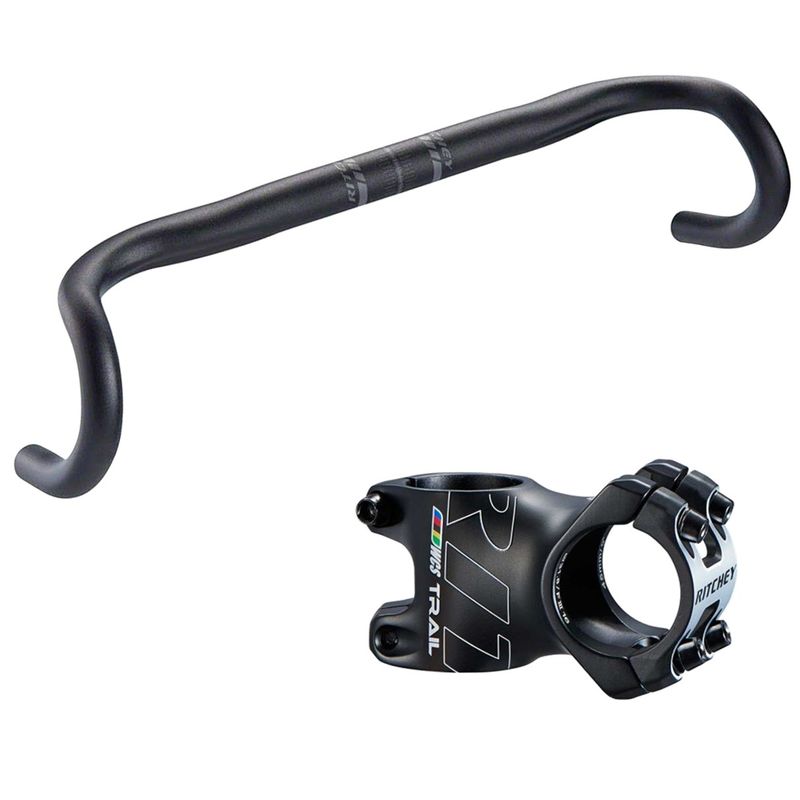 RITCHI - Manubrio + Espiga Bicicleta Ritchey Comp Evo Curve Ruta Alum