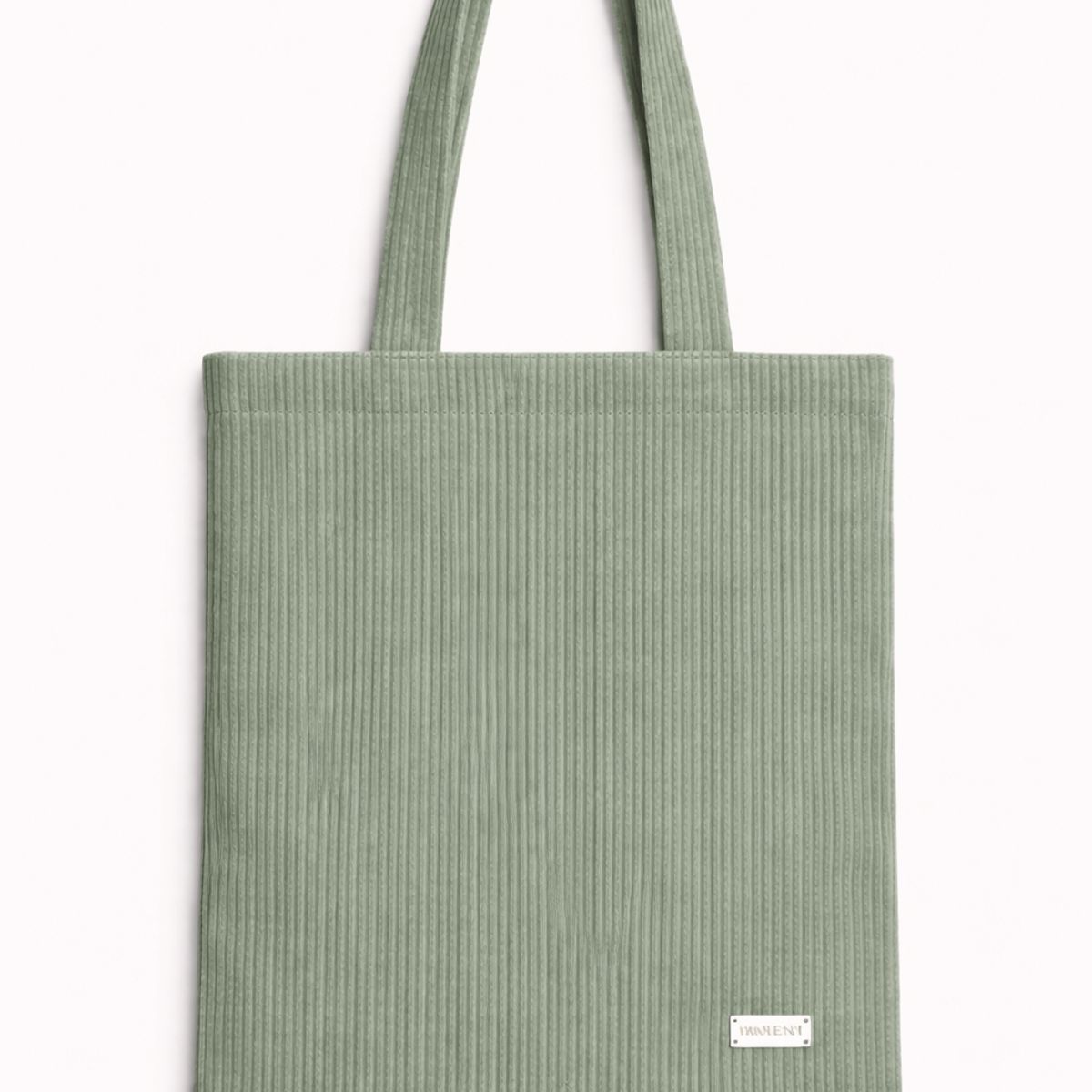 FRIOLENTA - Tote Bag Pana Bolso Ecologico Elegante Formal Verde