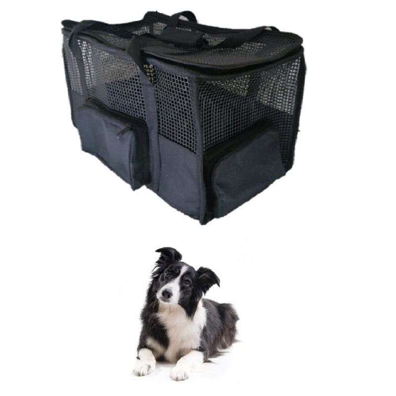 GENERICO - Guacal Maletin Bolso Grande Para Transportar Perros Y Gato