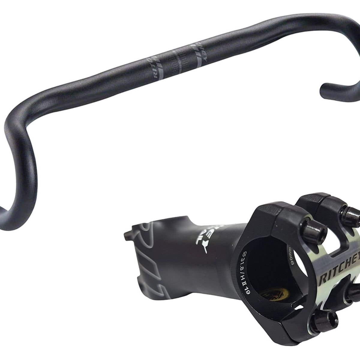 RITCHI - Manubrio + Espiga Bicicleta Ritchey Comp Evo Curve Ruta Alum