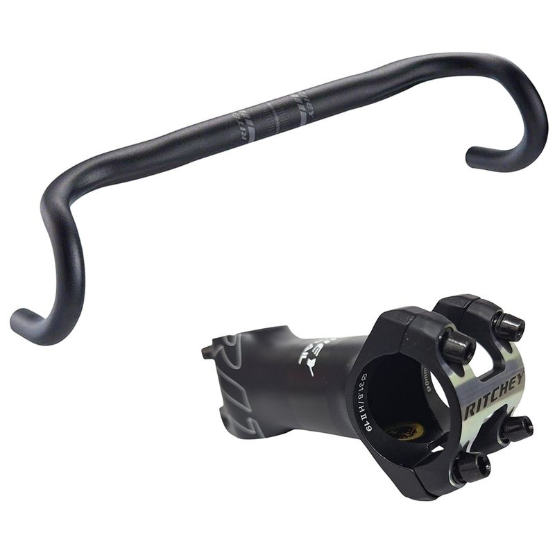 RITCHI - Manubrio + Espiga Bicicleta Ritchey Comp Evo Curve Ruta Alum