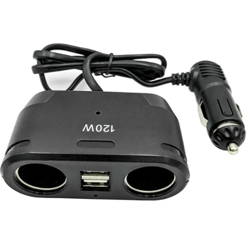 GENERICO - Cargador Modulador Para Carro Cigarrera USB