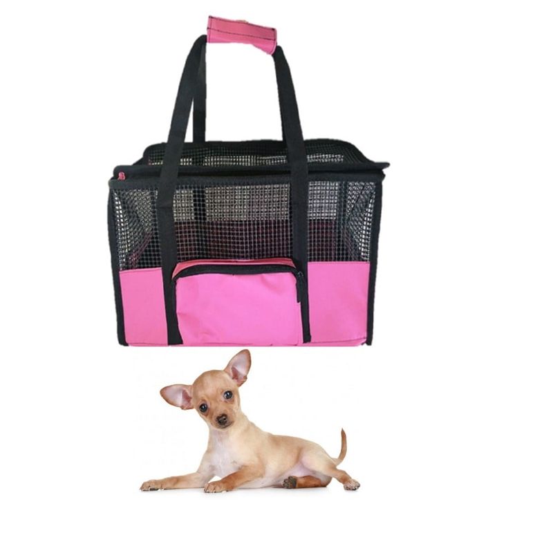 GENERICO - Guacal Maletin Bolso PEQUEÑO Para Transportar Perros Y Gato