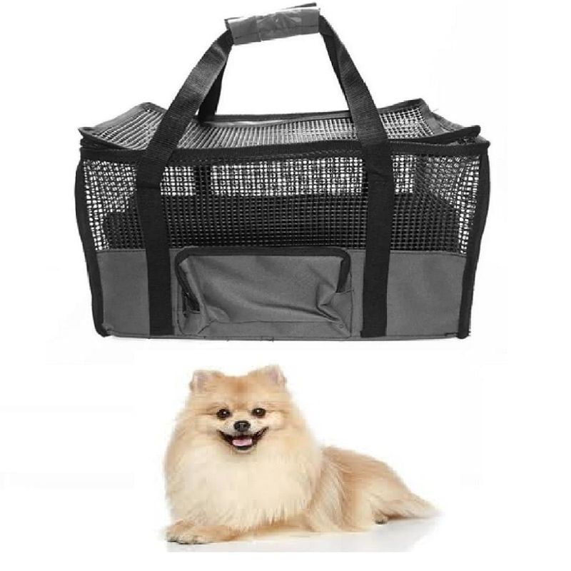 GENERICO - Guacal Maletin Bolso PEQUEÑO Para Transportar Perros Y Gato