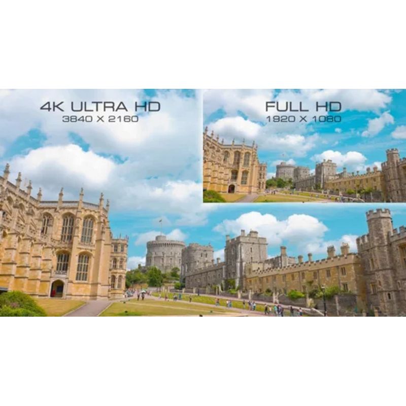 HIKVISION - DS-2CE16U1T-ITPF- Cámara Bullet 4k(8mp) , Ir 30mts Exir 2.0