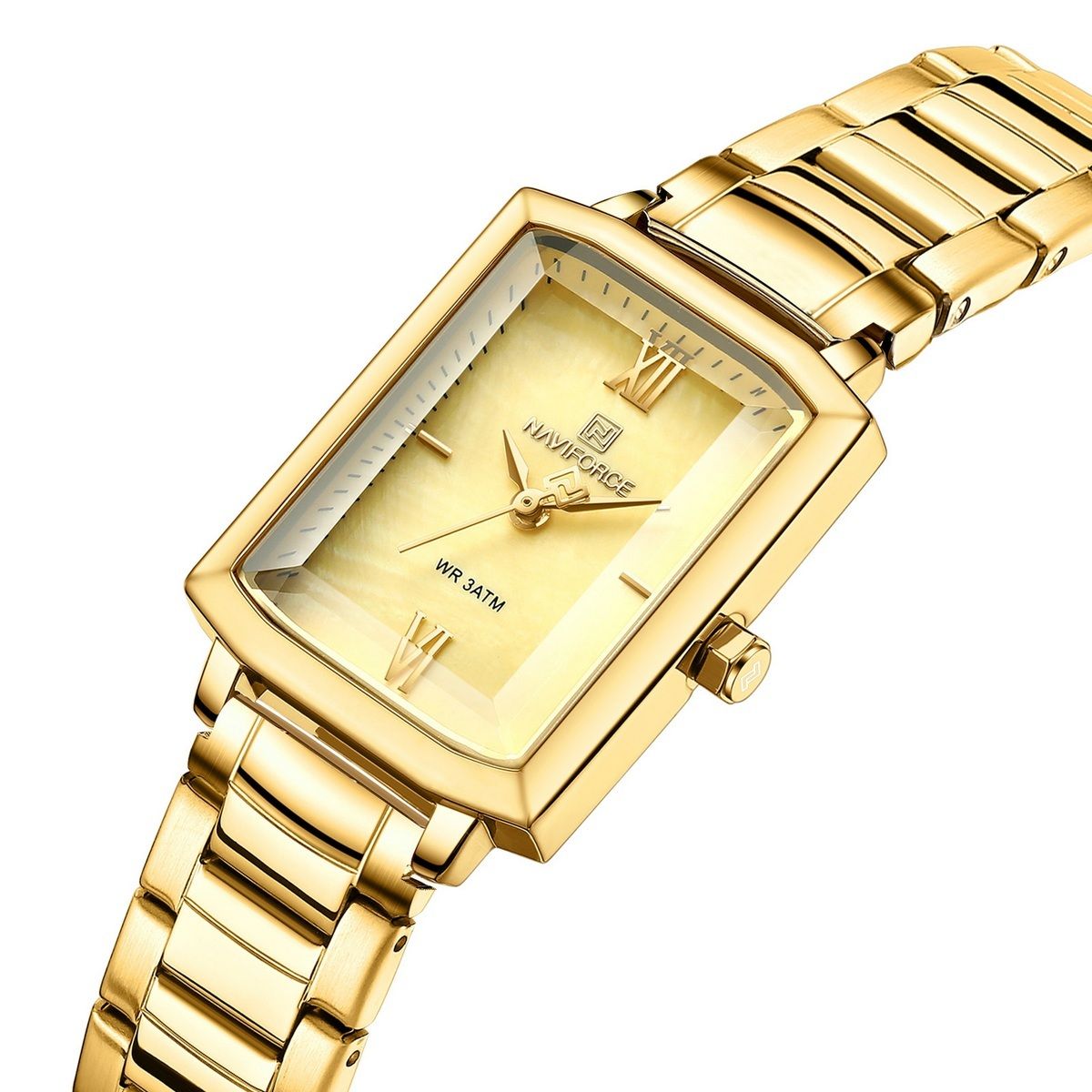 NAVIFORCE - Reloj Naviforce Casual Nf5039s Mujer Acero + Estuche