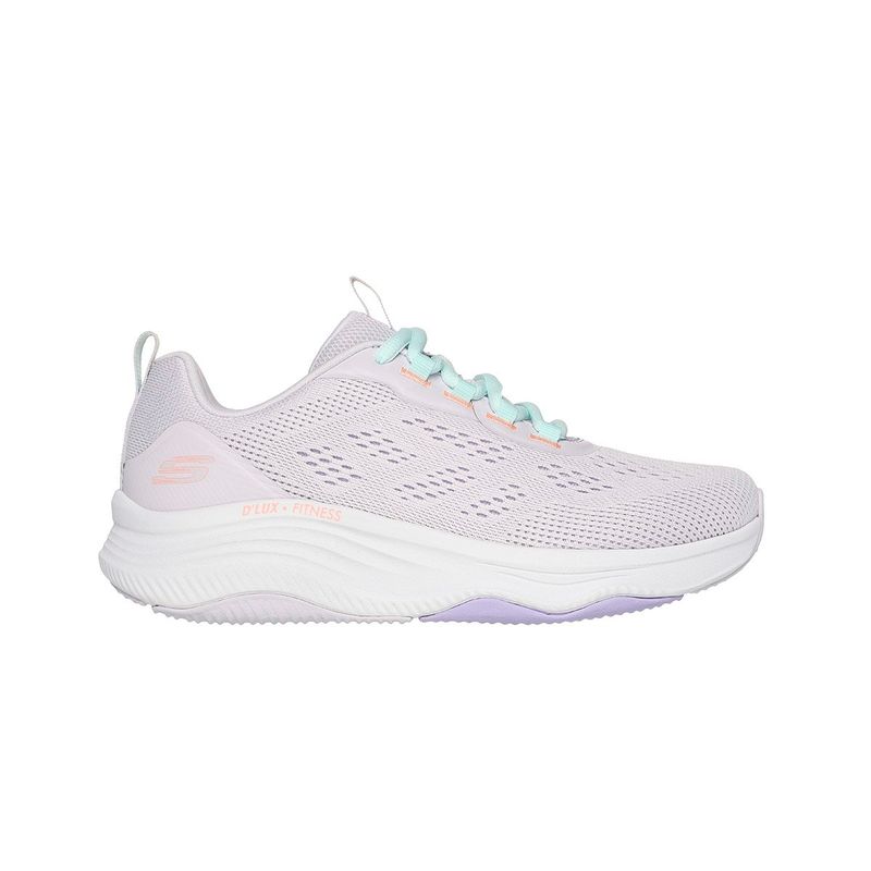 SKECHERS - TENIS D"LUXFITNESS-FRESHFEEL MOR SKECHERS DAMA