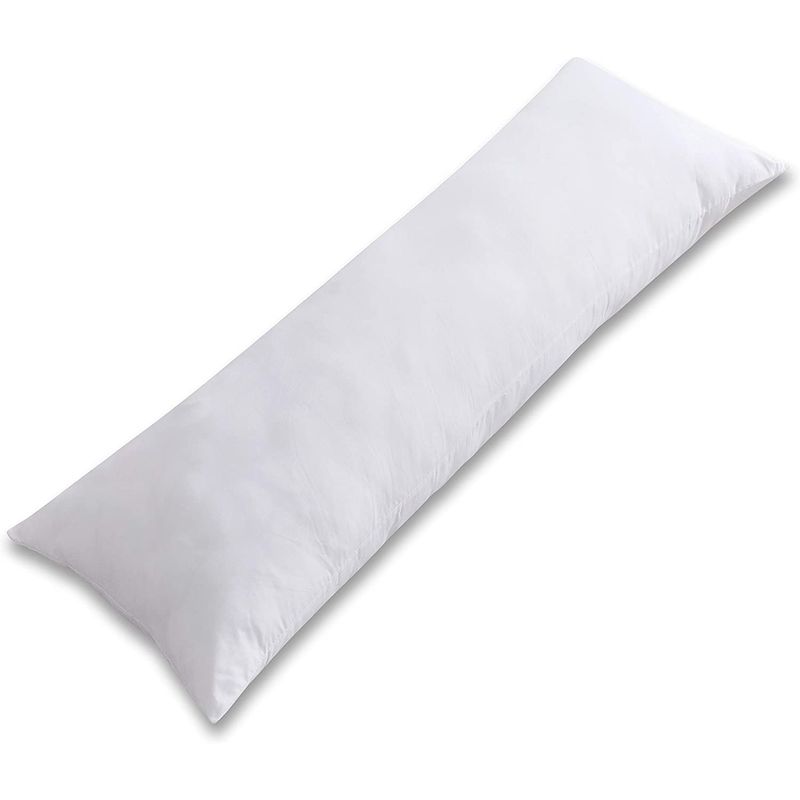 GENERICO - Almohada Larga Siliconada Para Cama king 200x50 cm