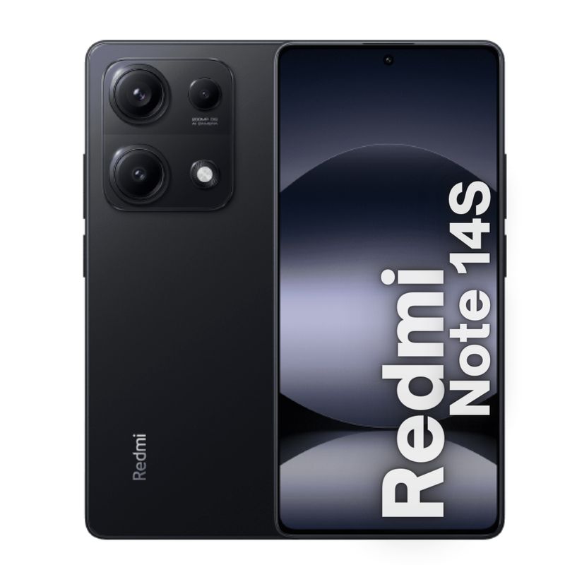 XIAOMI - Celular Xiaomi Redmi Note 14S 256GB8GB RAM - Negro