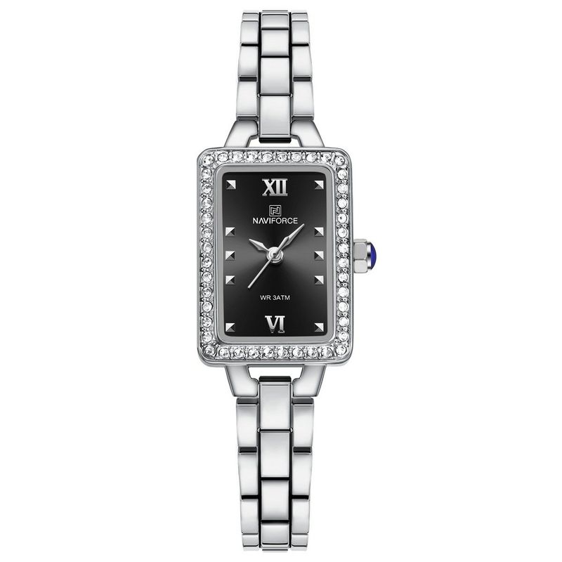 NAVIFORCE - Reloj Naviforce Casual Nf5043 Mujer Acero + Estuche