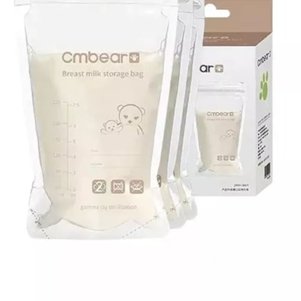 GENERICO - Bolsas Para Almacenar Leche Materna De Lactancia 220ml x 30 un