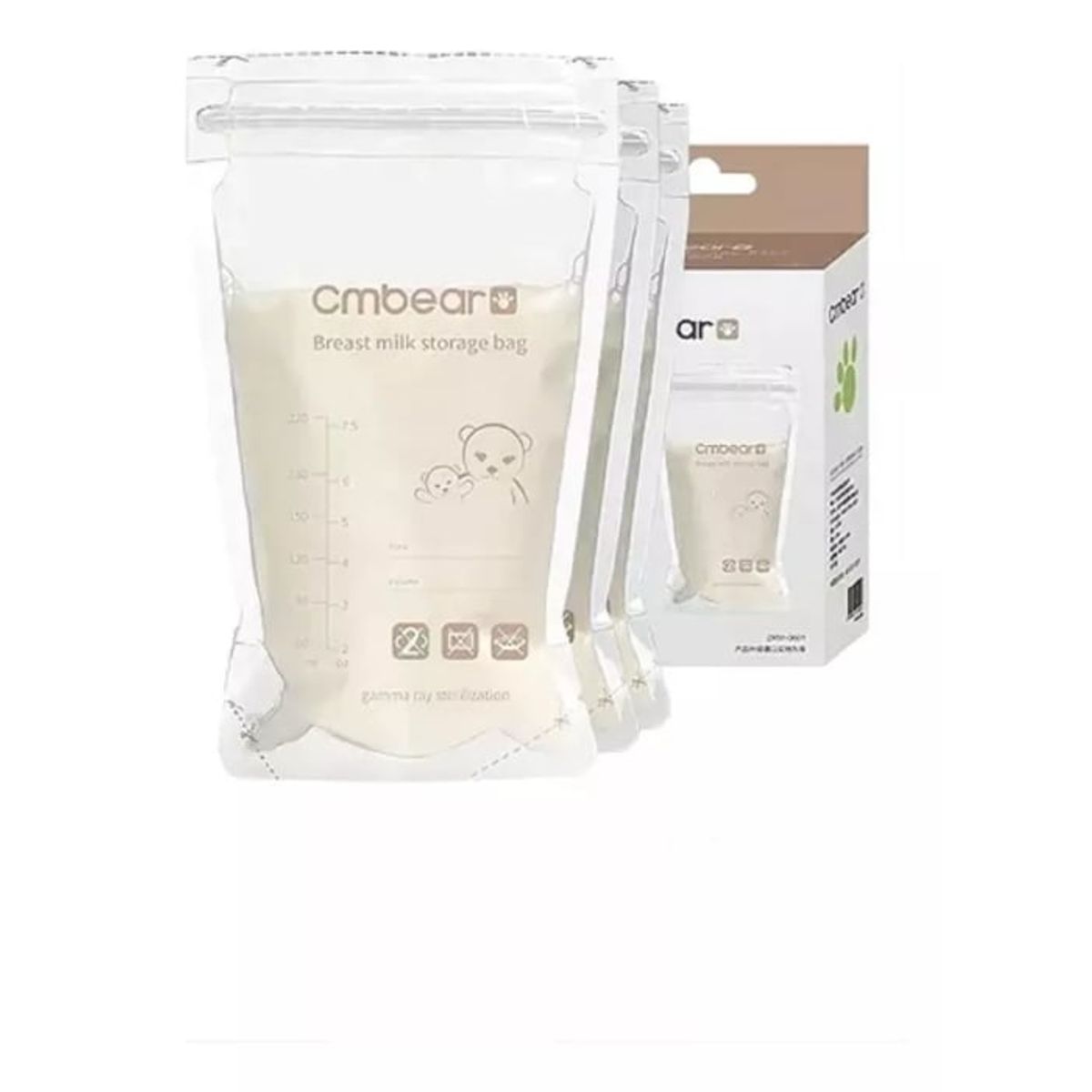 GENERICO - Bolsas Para Almacenar Leche Materna De Lactancia 220ml x 30 un