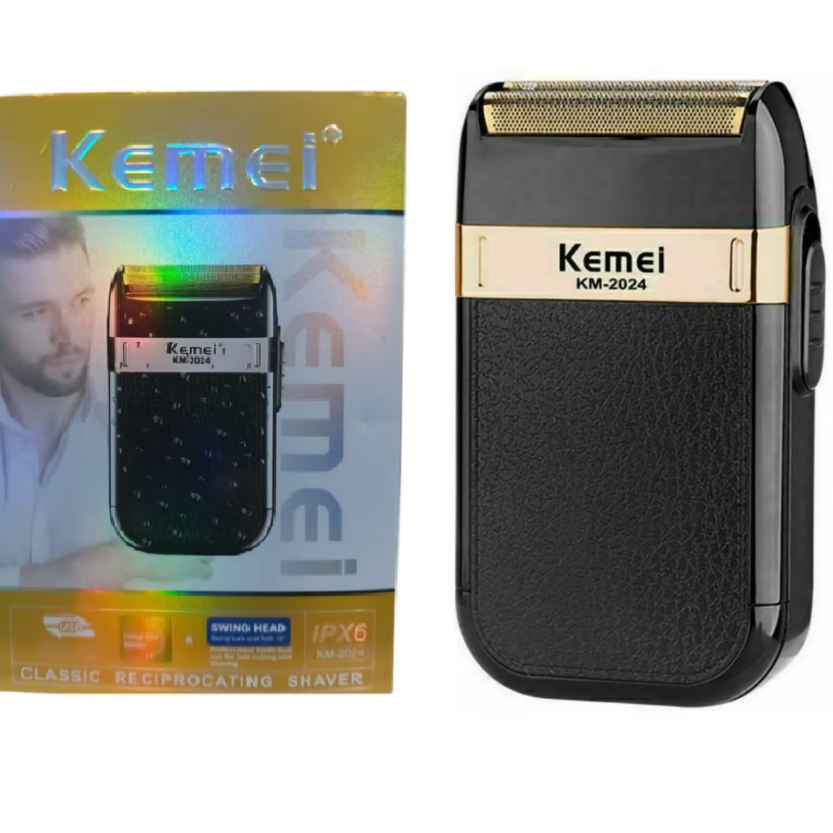 KEMEI - Maquina Afeitadora Kemei Km-2024