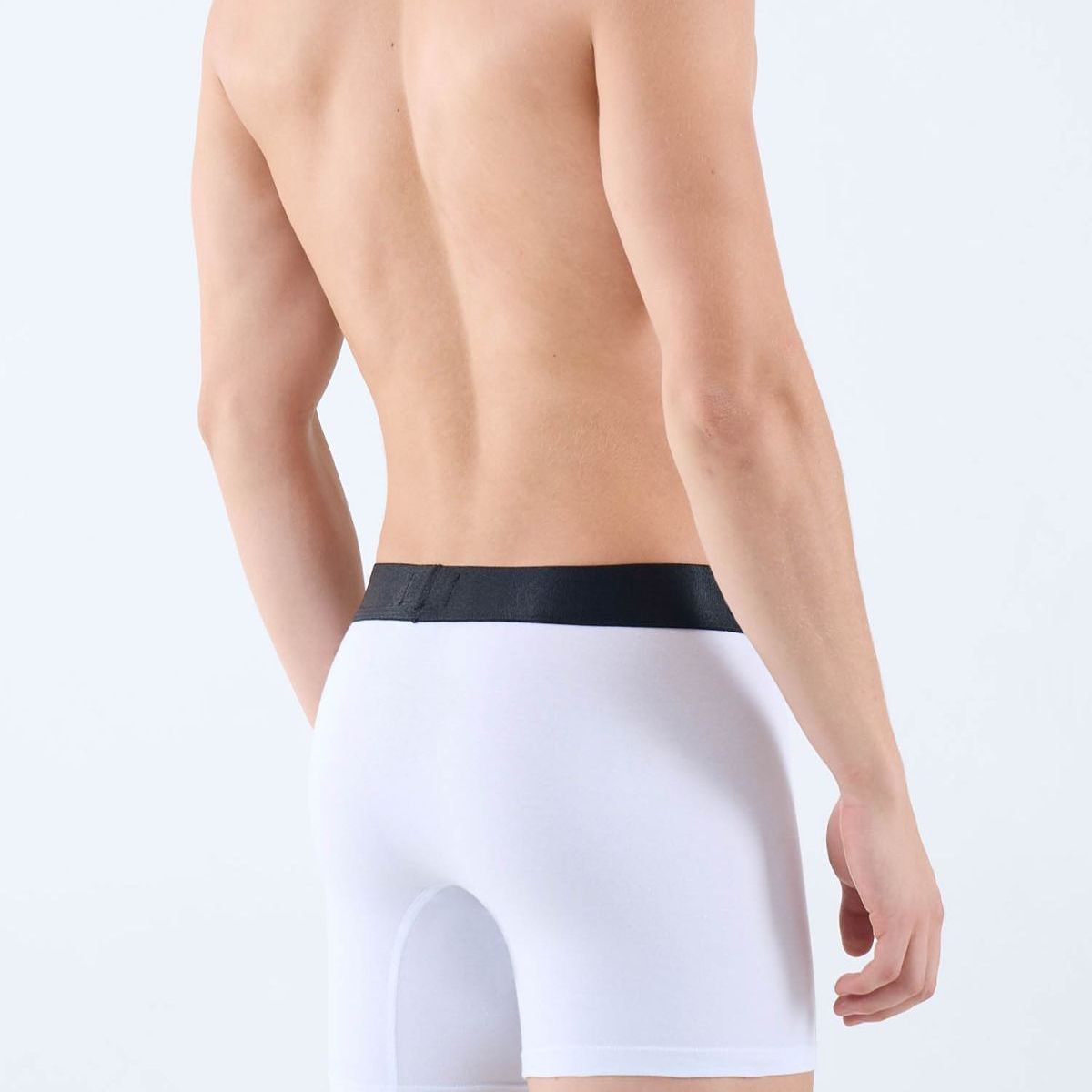 SEVEN SEVEN - Pack X 3 Bóxer Medio X3 Para Hombre Blanco Seven Seven