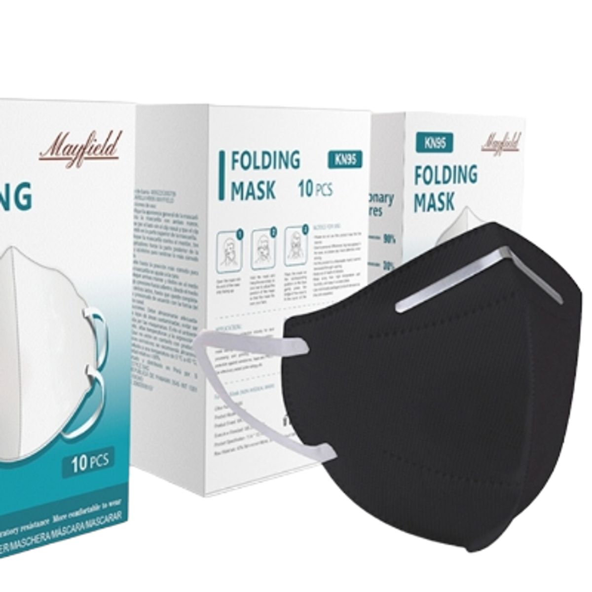 GENERICO - Mascarilla N95 Importado Invima Paq. 10 Unds