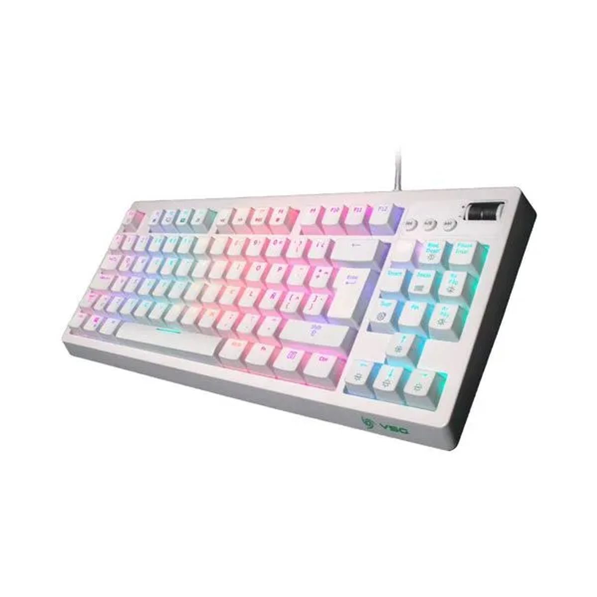 VSG COLOMBIA - Teclado Quasar VSG Blanco 70% SW RED