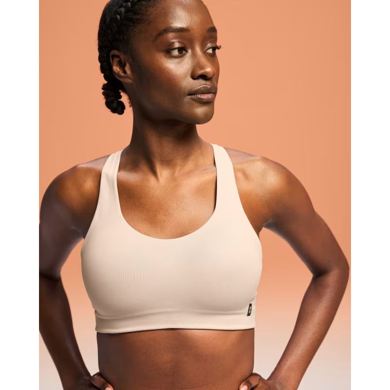 ON RUNNING - Top bra on running active mujer ON RUNNING Beige TOPBRAACTIVWBEIGE