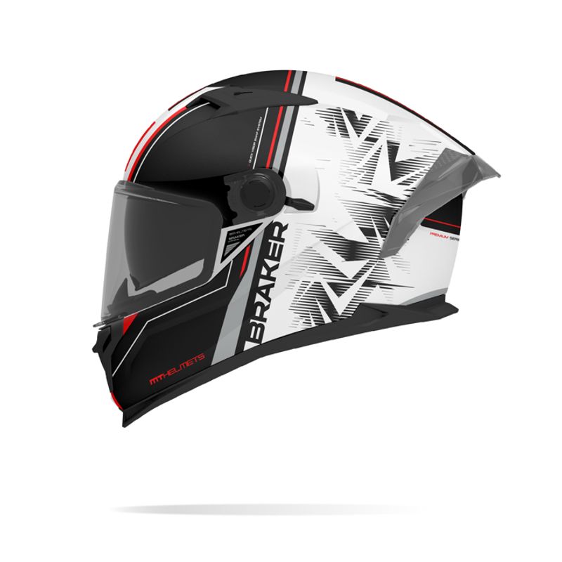 MT HELMETS - CASCO MT HELMETS BRAKER SV CHARM A1 BRILLO TALLA XL