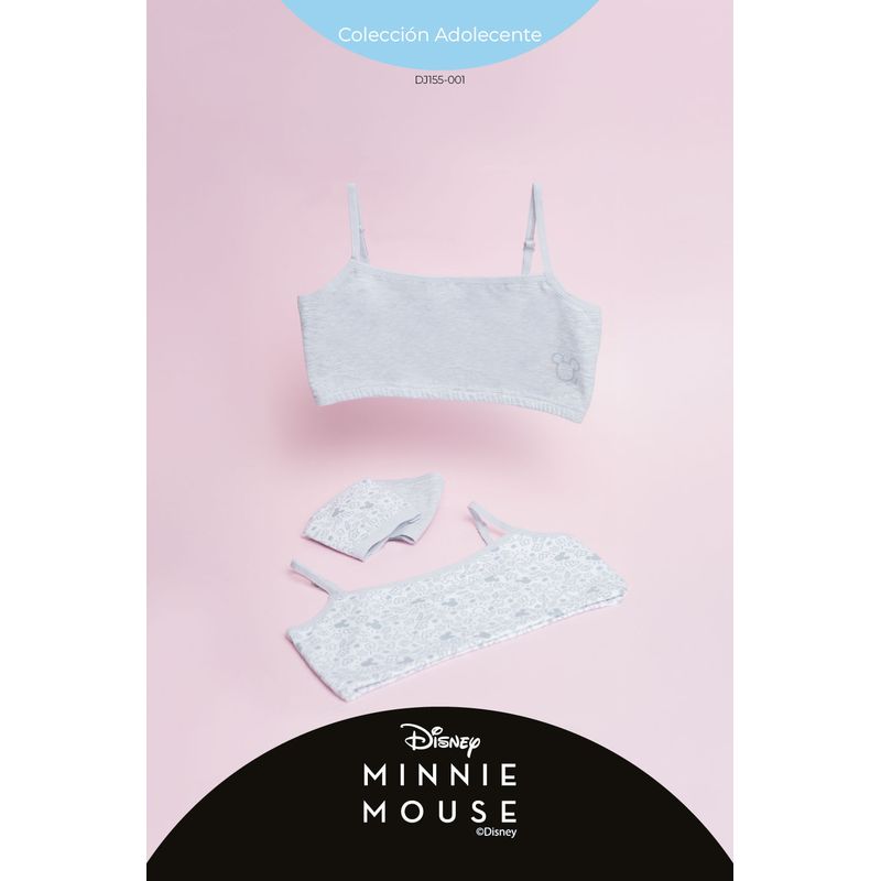 LILI PINK - Top para adolecentes coleccion Minnie paquete x2