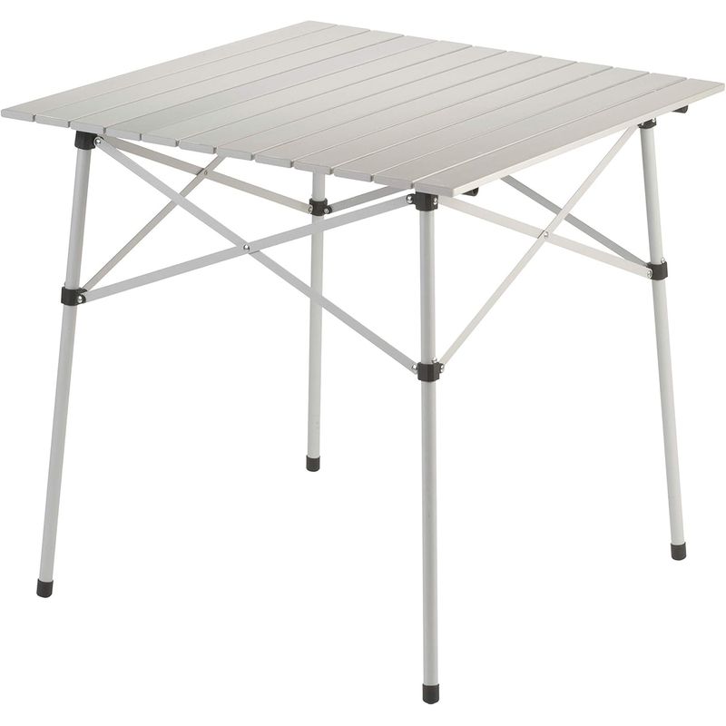 COLEMAN - Mesa Plegable Compacta Coleman Aluminio Asientos 4 Personas