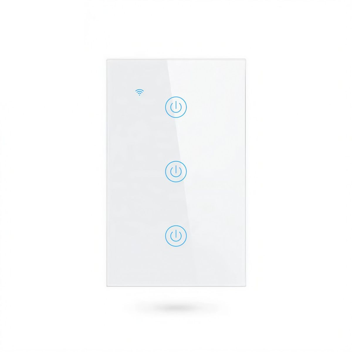 GENERICO - Interruptor Inteligente WiFi 3 Botones Tactil