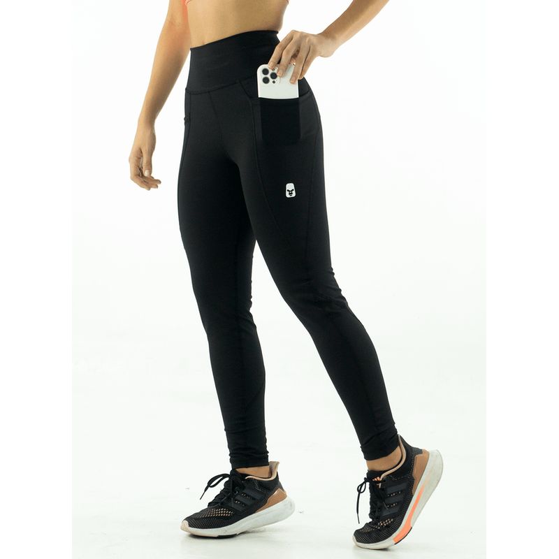 NO RULES - LEGGINS DEPORTIVO NEGRO CON BOLSILLO.