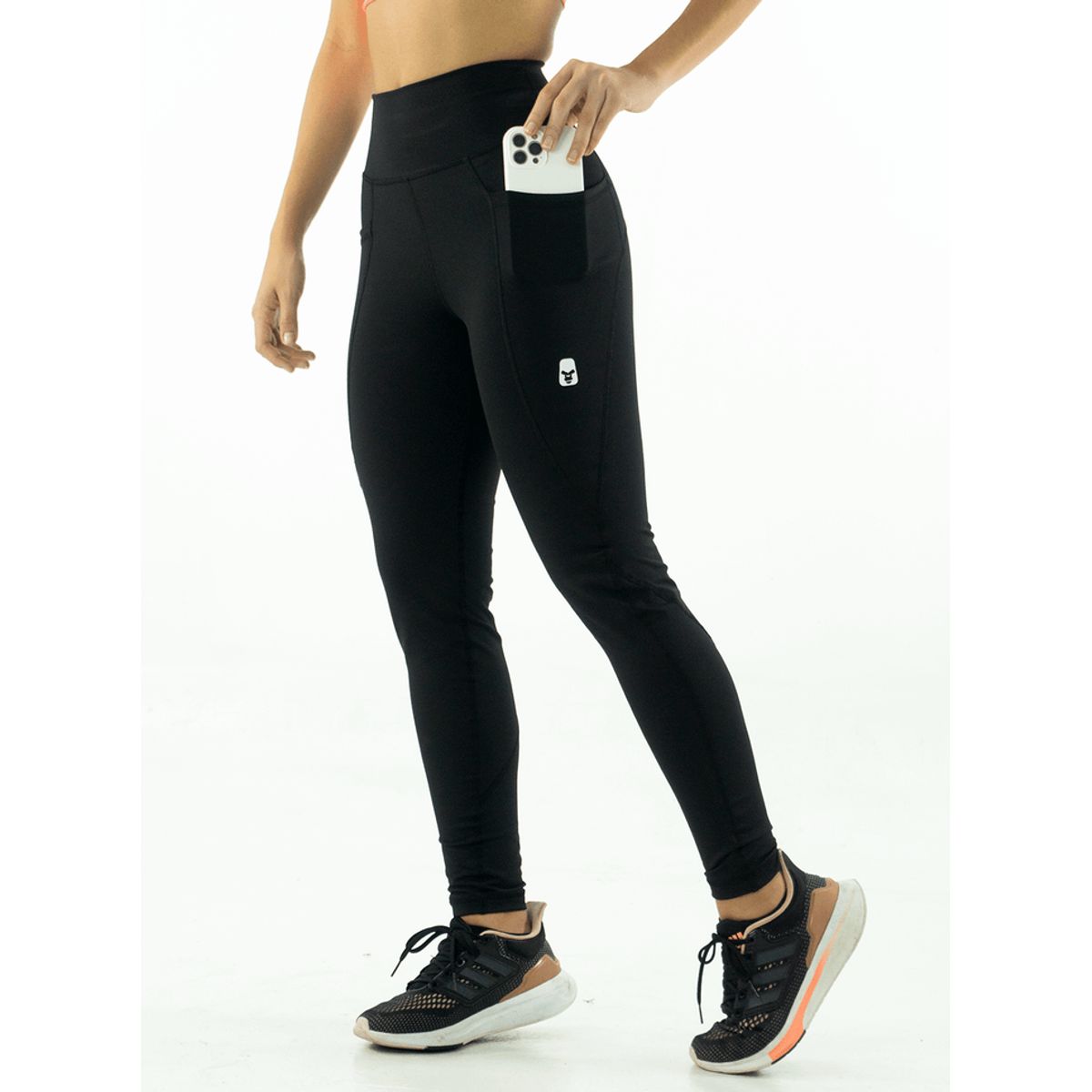 NO RULES - LEGGINS DEPORTIVO NEGRO CON BOLSILLO.