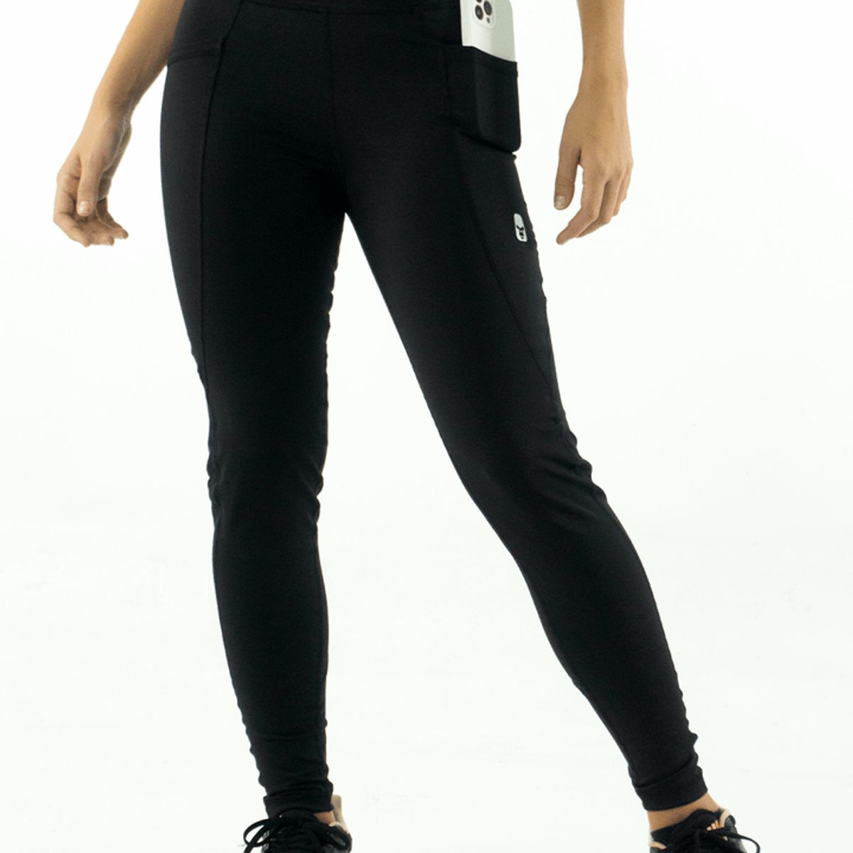 NO RULES - LEGGINS DEPORTIVO NEGRO CON BOLSILLO.