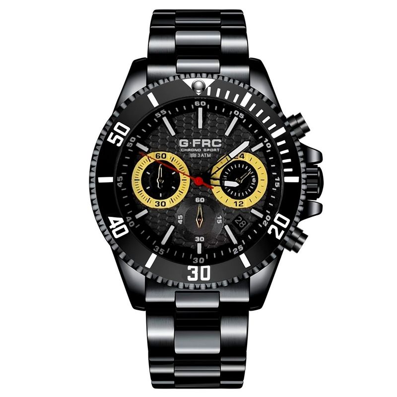 GFORCE - Reloj G-force H4232g Cronografo Funcional Acero + Estuche