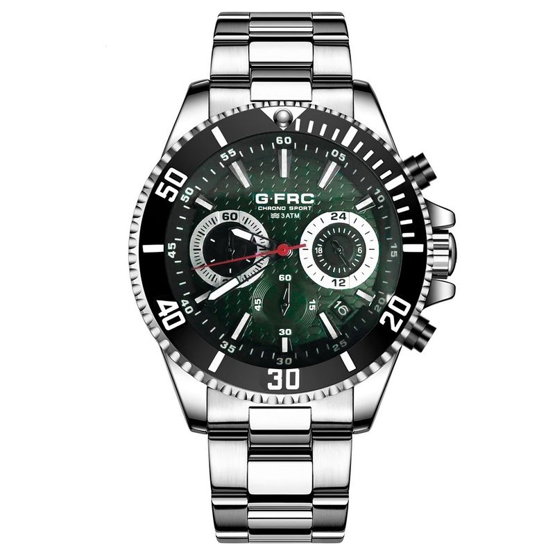 GFORCE - Reloj G-force H4232g Cronografo Funcional Acero + Estuche