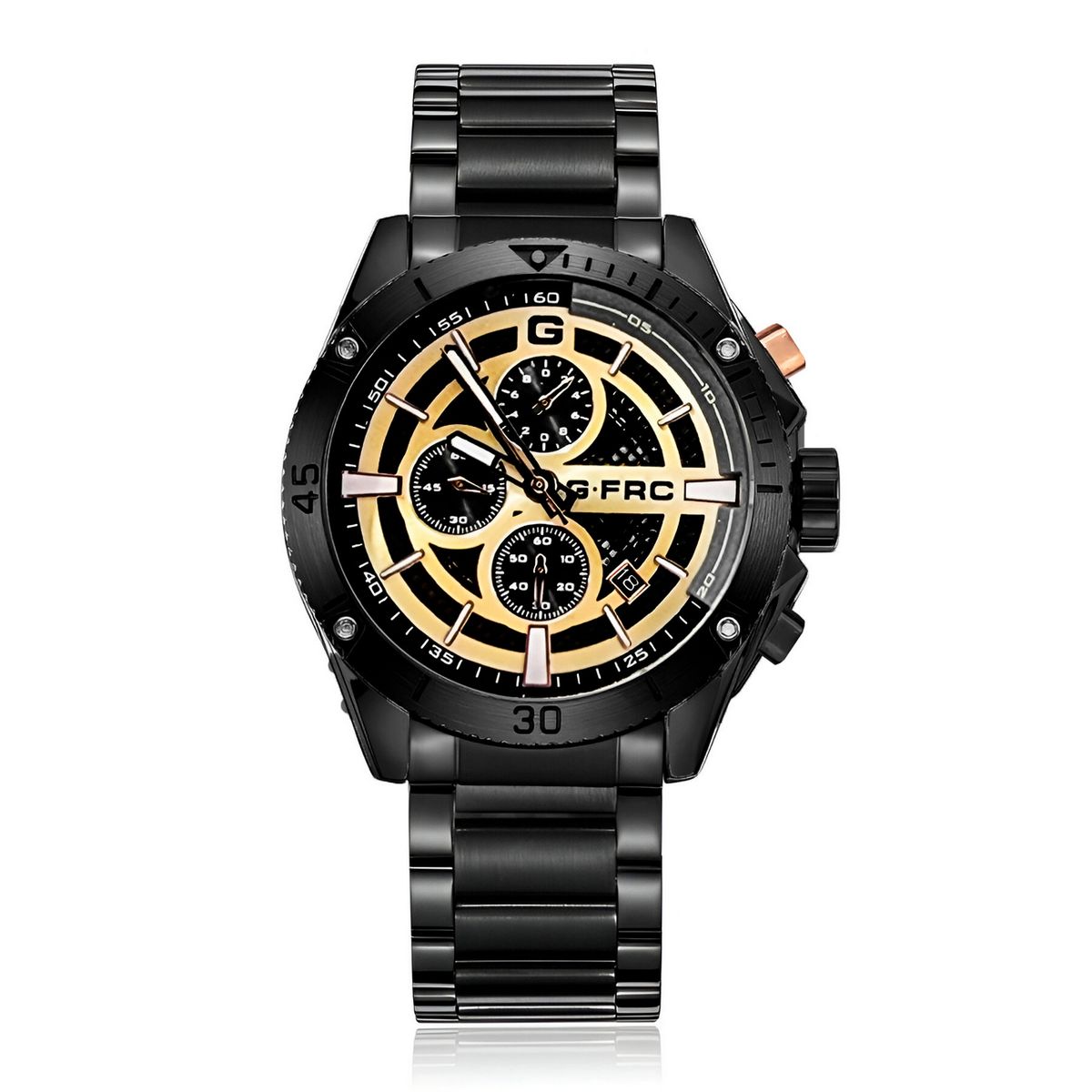 GFORCE - Reloj G-force H3840g Cronografo Funcional Acero + Estuche