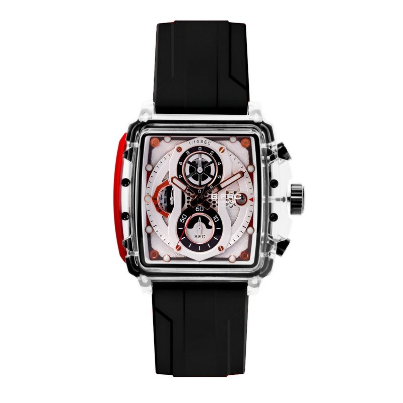 GFORCE - Reloj G-force H4113g Cronografo Funcional Goma + Estuche